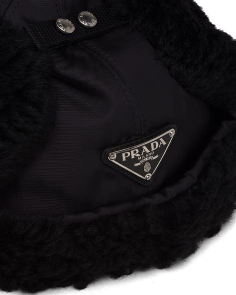 prada fur hat|Prada hat price.